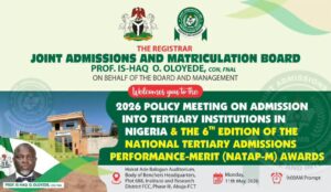 Full Details of 2026 JAMB Policy Meeting Held on May 11