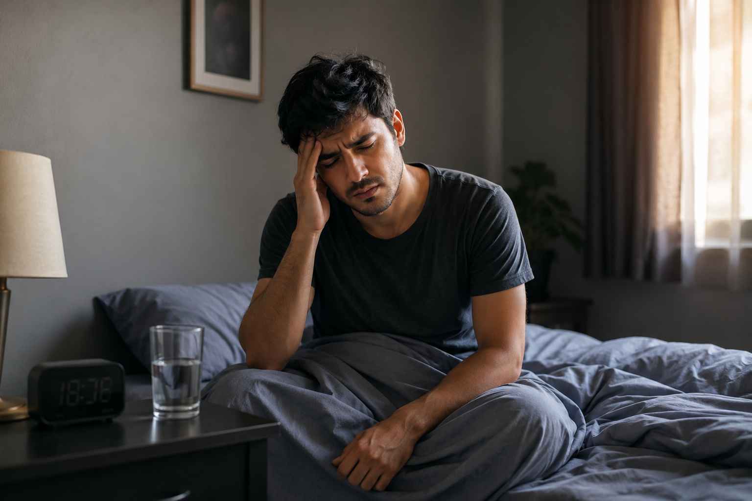 serious headache after nap